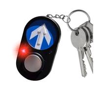 LED Warning Keychain - Compact Mini Signal Light Pendant, Safety Flash Charm | Portable Security Blinker For Kids Travel Camping Purse Hiking Night Use Alert Device Kit