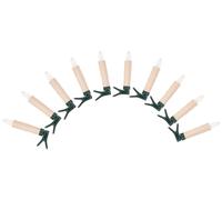 LED Weihnachtsbaumkerzen-Erweiterungsset 10teilig Candele per Alberi di Natale