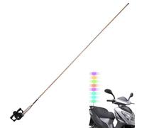 LED Whip Light For ATV - 12V/24V Flexible Antenna Warning Light, 21.6 Inch Lighted Safety | Off Road Brake Signal Dancing Trucks, And Night Driving Visibility Enhancement