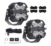 LED Work Light Pods 178W Spot Beam Side Shooter For Off Road 4X4 Truck White