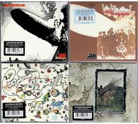 Led Zeppelin Deluxe Editions 4-Pack: Led Zeppelin I II III IV Expanded 2-Disc Sets Collection Remastered by Jimmy Page