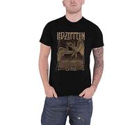 Led Zeppelin Faded Falling T-Shirt Nero L