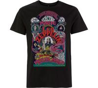 Led Zeppelin 'Full Colour Electric Magic' (Nero) T-Shirt - NUOVO E UFFICIALE