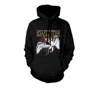 LED ZEPPELIN - ICARUS BURST BLACK (FOTL) Hooded Sweatshirt Small