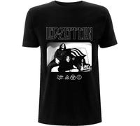 Led Zeppelin Icon Logo Photo ufficiale Uomo maglietta unisex