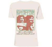 Led Zeppelin Japanese Poster autorizzato Uomo maglietta