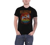 Led Zeppelin Maglietta USA Tour '75. Unisex Black XL