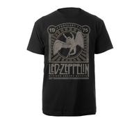LED ZEPPELIN - MADISON SQUARE GARDEN 1975 BLACK T-Shirt X-Large