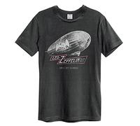 Led Zeppelin Maglietta da Uomo Dazed & Confused, Grigio (Charcoal CC), S