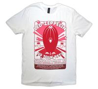Led Zeppelin Mobile Municipal autorizzato Uomo maglietta