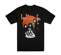 Led Zeppelin Orange Circle Jimmy Page ufficiale Uomo maglietta unisex