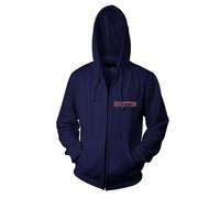LED ZEPPELIN - PHOTO BLUE (FOTL) Hooded Sweatshirt with Zip Small