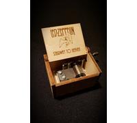 Led Zeppelin Stairway to heaven Music Box in legno - Personalizzabile