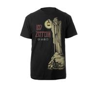 Led Zeppelin T-Shirt Nero Black Uomo XXL Nero (Black Black)