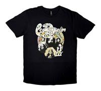 Led Zeppelin T Shirt Photo III Band Logo Nuovo Ufficiale Uomo Nero Size M