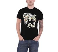 Led Zeppelin T Shirt Photo III Band Logo Nuovo Ufficiale Uomo Nero Size M