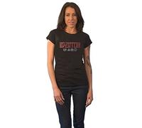 Led Zeppelin - T-Shirt # Xxl Ladies Black # Logo & Symbols