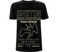 Led Zeppelin Tsrts World Premier ufficiale Uomo maglietta unisex