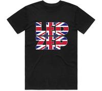 Led Zeppelin Union Jack Type Logo ufficiale Uomo maglietta unisex