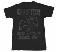 Led Zeppelin' USA 1977' T-Shirt - Nuovo