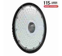 LED20321 | VT-156S 24W LED Dome Light SAMSUNG Chip 3000K Square Black Frame IP44