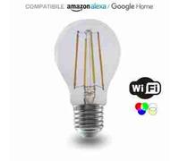 LED3001 | VT-5137 GU10 Fitting Round Silver Grey