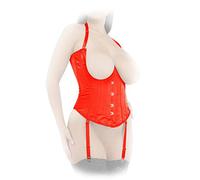 Leda Pol 3104 Satin Corsage Corsetto busenfrei