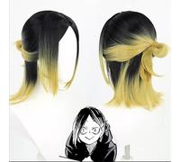 LEDABAO Anime Haikyuu!! Nekoma Kenma Kozume Cosplay Parrucca Halloween Party Accessori