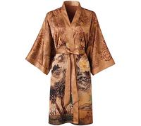 Ledamon Robe Vestaglia Kimono, Champagne, Taglia Unica Donna