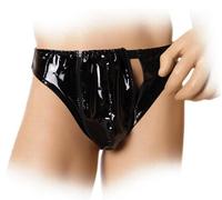 Ledapol - Slip/String Lucido Per Uomo Con Sacchetto E Zip In Diversi Colori