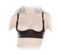 Ledapol - Vera Pelle Balconette Reggiseno Cavallo Aperto Varie Colori