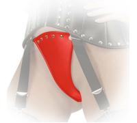 Ledapol - Vera Pelle Harness Perizoma Con Rivetti Piatte Varie Colori