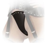 Ledapol - Vera Pelle Harness Perizoma Con Rivetti Piatte Varie Colori