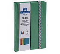 LeDauphin - Exacompta LE DAUPHIN 167213D - Registro serie Iderama, 192 pagine a righe, dimensioni 17,0 x 11 cm, progettato, pensato e realizzato in Isère (Francia), certificato FSC