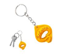Leddy Living Portachiavi 3D Tascabile con Anello Porta Chiavi BOLOGNA TORTELLINO Orgoglio Nazionale Italiano Italia, Decorazione CAPPELLETTO, Accessorio per Uomo e Donna, Idea Regalo