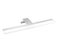 Leddy Living Stilo - Lampada Specchio Bagno 30cm LED 4,5W - 350LM 4000K Bianco Neutro, IP44, Classe II, ABS Cromato, Ultra Sottile 22mm, Driver Integrato 230V, Montaggio Specchio o Armadio