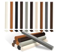 Ledebouk 10 Bastoncini di Cera per Riparazione Legno, Stucco per Legno, Kit 10 Colori Professionale Multicolore Set di Cera per Graffi, Fori e Crepe su Mobili, Parquet, Laminato e Porte