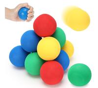 Ledebouk Set 12 Palle Di Spugna Diametro 70 Mm, Palline Morbide, Colori Misti, Palla In Schiuma Morbida, Silenziosa, Per Attività Indoor, Kickball, Dodgeball, Palla Per Parco Giochi