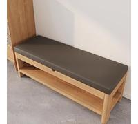 Leder Schuhbankauflage - Rutschfeste Polsterauflage für Fensterbank Küche & Zuhause - Esszimmerstuhl Seat Cushion mit Reißverschluss Komfort & Stil für Indoor Möbel
