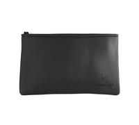 Lederfabrik Garnier® Astuccio igienico da donna, nero - pelle PU di alta qualità, sostenibile e di alta qualità, spazio per tutti gli articoli per l'igiene - trousse piccola, Nero
