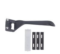 Ledergerber Messer 3 Klingen robust langlebig vielseitig modern schwarz tragbares leichtes Lederschneidemesser für Handtaschen Gürtel Rucksäcke Christmas Gifts