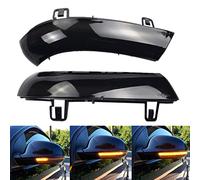 LEDFEWAG 2 pezzi LED Dinamico Indicatore di direzione Luci per specchietto retrovisore Compatibile per Golf 5 MK5 Variant GTI Eos Jetta Passat B6 Sharan