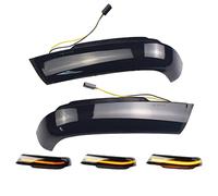 LEDFEWAG 2 pezzi LED Dinamico Indicatore di direzione Luci per specchietto retrovisore Compatibile per Touareg MK1 7L 2002-2006