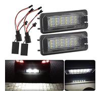 LEDFEWAG 2 pezzi LED Luci targa per auto Lampada targa Compatibile per Golf 5 6 7 MK5 GTI MK6 MK7 ecc