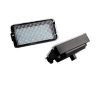 LEDFEWAG 2 pezzi LED Luci targa per auto Lampada targa Compatibile per Seat Ibiza 6L Altea Arosa Cordoba MK1 MK2 Leon Toledo III 2004-2009