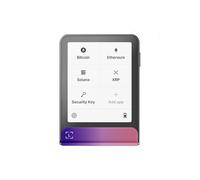 Ledger Flex con BTC - signer con touchscreen per criptovalute - gestisci in sicurezza i tuoi asset e la tua identità digitali con l'app Ledger Wallet (Viva magenta)