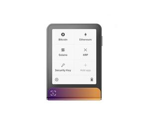 Ledger Flex - Wallet cripto: gestisci i tuoi asset in sicurezza | Ferro Fucsia, Signer touchscreen in Gorilla Glass da 2,8", NFC, Bluetooth, Secure Element, backup privato