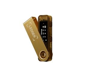 Ledger Nano S Plus Gold Crypto Hardware Wallet - Proteggi le tue criptovalute, NFT e token