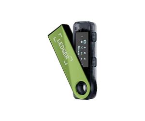 Ledger Nano S Plus - Signer accessibile per gestire criptovalute e NFT in modo sicuro (con Ledger Wallet solo per desktop e Android) - Verde Ossido