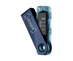 LEDGER WALLET PER CRIPTOVALUTE Nano S Plus - Blu Nettuno, USB-C, compatibile con Bitcoin, Ethereum, NFT